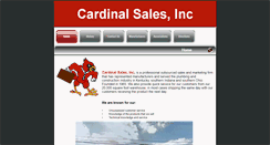 Desktop Screenshot of cardinalsalesinc.com